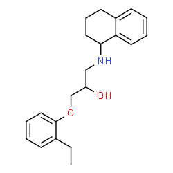 ChemSpider 2D Image | SR-59230A FREE BASE | C21H27NO2