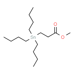 ChemSpider 2D Image | Methyl 3-(tributylstannyl)propanoate | C16H34O2Sn