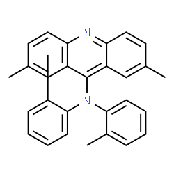 ChemSpider 2D Image | 2,7-Dimethyl-N,N-bis(2-methylphenyl)-9-acridinamine | C29H26N2