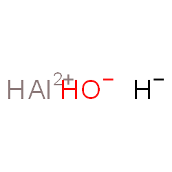 ChemSpider 2D Image | aluminum(2+) monohydride; hydride; hydroxide | H2AlO