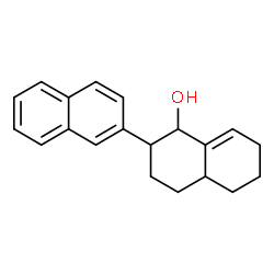 ChemSpider 2D Image | 1,2,3,4,4a,5,6,7-Octahydro-2,2'-binaphthalen-1-ol | C20H22O