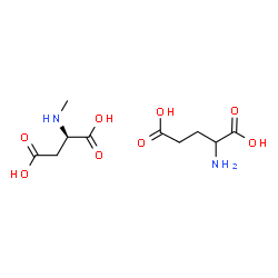 ChemSpider 2D Image | N-Methyl-D-aspartic acid - glutamic acid (1:1) | C10H18N2O8