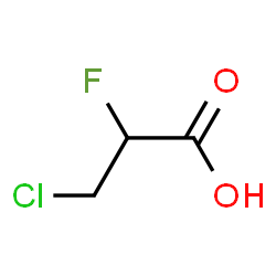 ChemSpider 2D Image | 3-Chloro-2-fluoropropanoic acid | C3H4ClFO2