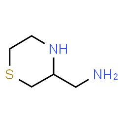 ChemSpider 2D Image | 1-(3-Thiomorpholinyl)methanamine | C5H12N2S