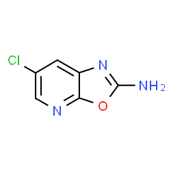 ChemSpider 2D Image | 6-Chlorooxazolo[5,4-b]pyridin-2-amine | C6H4ClN3O