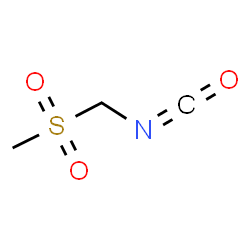 ChemSpider 2D Image | Isocyanato(methylsulfonyl)methane | C3H5NO3S
