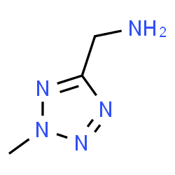 ChemSpider 2D Image | 5-Aminomethyl-2-methyltetrazole | C3H7N5