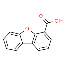 ChemSpider 2D Image | DIBENZOFURAN-4-CARBOXYLIC ACID | C13H8O3