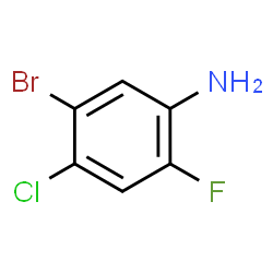 ChemSpider 2D Image | 5-Bromo-4-chloro-2-fluoroaniline | C6H4BrClFN