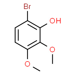 ChemSpider 2D Image | 6-Bromo-2,3-dimethoxyphenol | C8H9BrO3