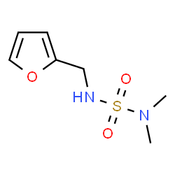 ChemSpider 2D Image | N'-(2-Furylmethyl)-N,N-dimethylsulfuric diamide | C7H12N2O3S