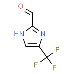 ChemSpider 2D Image | 5-(TRIFLUOROMETHYL)-1H-IMIDAZOLE-2-CARBALDEHYDE | C5H3F3N2O