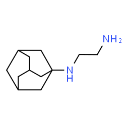 ChemSpider 2D Image | N-(Adamantan-1-yl)-1,2-ethanediamine | C12H22N2