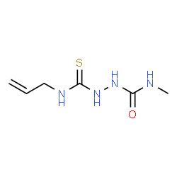 ChemSpider 2D Image | 2-(Allylcarbamothioyl)-N-methylhydrazinecarboxamide | C6H12N4OS