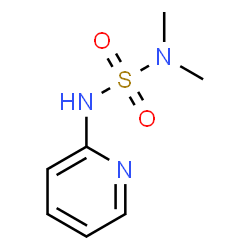 ChemSpider 2D Image | N,N-Dimethyl-N'-2-pyridinylsulfuric diamide | C7H11N3O2S