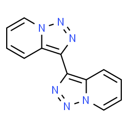 ChemSpider 2D Image | 3,3'-Bi[1,2,3]triazolo[1,5-a]pyridine | C12H8N6