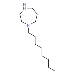 ChemSpider 2D Image | 1-Octyl-1,4-diazepane | C13H28N2