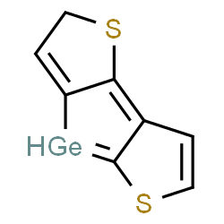 ChemSpider 2D Image | 2H-Thieno[2',3':4,5]germolo[2,3-b]thiophene | C8H6GeS2
