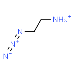 ChemSpider 2D Image | 2-Azidoethanaminium | C2H7N4