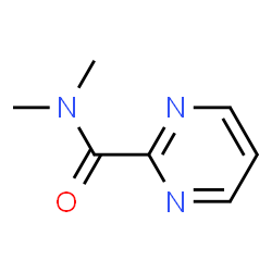 ChemSpider 2D Image | N,N-Dimethyl-2-pyrimidinecarboxamide | C7H9N3O