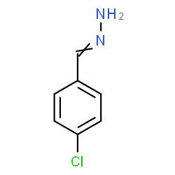 ChemSpider 2D Image | (4-Chlorobenzylidene)hydrazine | C7H7ClN2