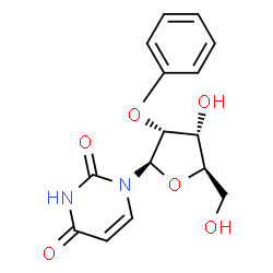 ChemSpider 2D Image | 2'-O-Phenyluridine | C15H16N2O6
