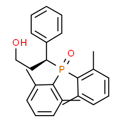 ChemSpider 2D Image | (3S)-3-[Bis(2,6-dimethylphenyl)phosphoryl]-3-phenyl-1-propanol | C25H29O2P