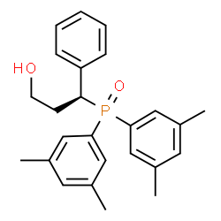 ChemSpider 2D Image | (3S)-3-[Bis(3,5-dimethylphenyl)phosphoryl]-3-phenyl-1-propanol | C25H29O2P