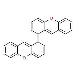 ChemSpider 2D Image | (1E)-1-(1H-Xanthen-1-ylidene)-1H-xanthene | C26H16O2