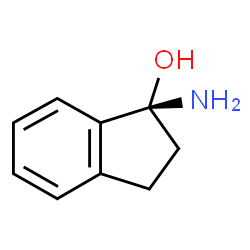 ChemSpider 2D Image | (1R)-1-Amino-1-indanol | C9H11NO