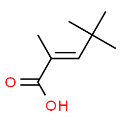 ChemSpider 2D Image | 2,4,4-trimethylpent-2-enoic acid | C8H14O2