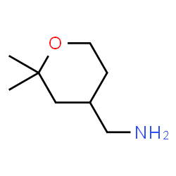 ChemSpider 2D Image | (2,2-dimethyltetrahydro-2H-pyran-4-yl)methanamine | C8H17NO
