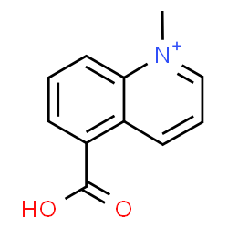ChemSpider 2D Image | 5-Carboxy-1-methylquinolinium | C11H10NO2