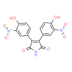 ChemSpider 2D Image | aqabamycin D | C16H9N3O8