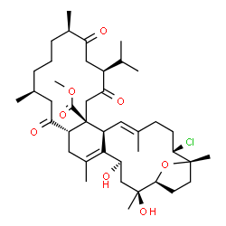 ChemSpider 2D Image | lobophytone Q | C41H63ClO8
