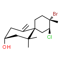 ChemSpider 2D Image | debromo-obtusol | C15H24BrClO