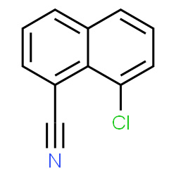 ChemSpider 2D Image | 8-Chloro-1-naphthonitrile | C11H6ClN
