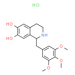 ChemSpider 2D Image | TRETOQUINOL HYDROCHLORIDE ANHYDROUS | C19H24ClNO5