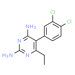 ChemSpider 2D Image | etoprine | C12H12Cl2N4