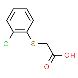 ChemSpider 2D Image | O-CHLOROPHENYL THIOACETIC ACID | C8H7ClO2S