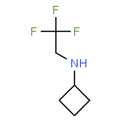 ChemSpider 2D Image | N-(2,2,2-Trifluoroethyl)cyclobutanamine | C6H10F3N