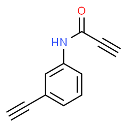 ChemSpider 2D Image | N-(3-Ethynylphenyl)-2-propynamide | C11H7NO