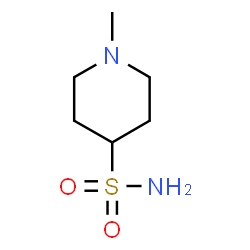 ChemSpider 2D Image | 1-methylpiperidine-4-sulfonamide | C6H14N2O2S