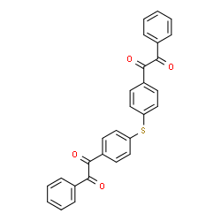 ChemSpider 2D Image | 1,1'-(Sulfanediyldi-4,1-phenylene)bis(2-phenyl-1,2-ethanedione) | C28H18O4S