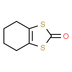 ChemSpider 2D Image | 4,5,6,7-Tetrahydro-1,3-benzodithiol-2-one | C7H8OS2