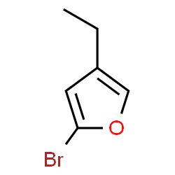 ChemSpider 2D Image | 2-Bromo-4-ethylfuran | C6H7BrO