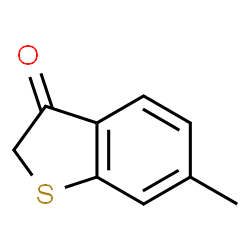 ChemSpider 2D Image | 6-Methyl-1-benzothiophen-3(2H)-one | C9H8OS