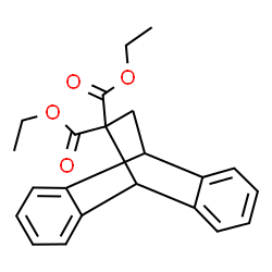 ChemSpider 2D Image | Diethyl tetracyclo[6.6.2.0~2,7~.0~9,14~]hexadeca-2,4,6,9,11,13-hexaene-15,15-dicarboxylate | C22H22O4