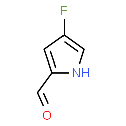 ChemSpider 2D Image | 4-Fluoro-1H-pyrrole-2-carbaldehyde | C5H4FNO