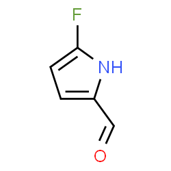 ChemSpider 2D Image | 5-Fluoro-1H-pyrrole-2-carbaldehyde | C5H4FNO